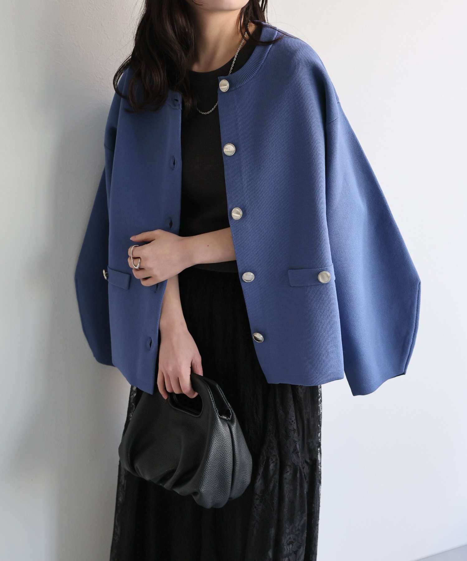 model：156cm 着用サイズ：FREE