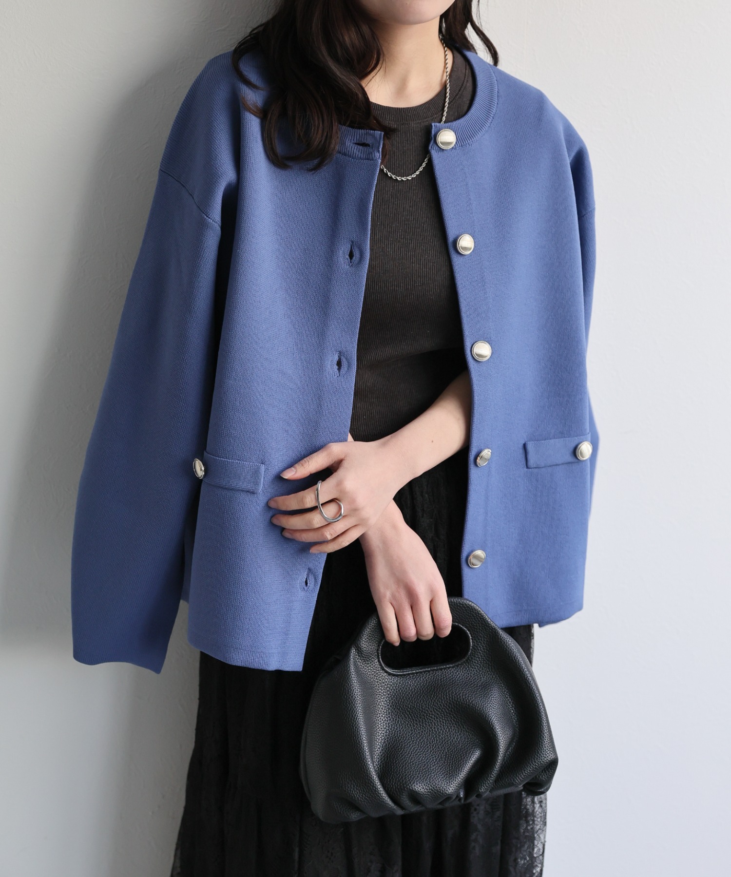 model：156cm 着用サイズ：FREE