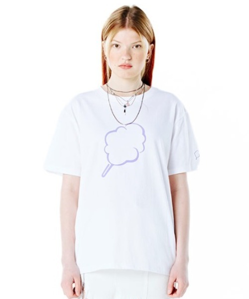 CLOTTY/クロッティー』OUTLINE CC T-SHIRT/アウトライン ビック綿あめ