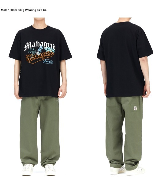 【mahagrid】23SS★ OVERLAP TEE mahagrid/マハグリッド』OVERLAP TEE/オーバーラップ 半袖