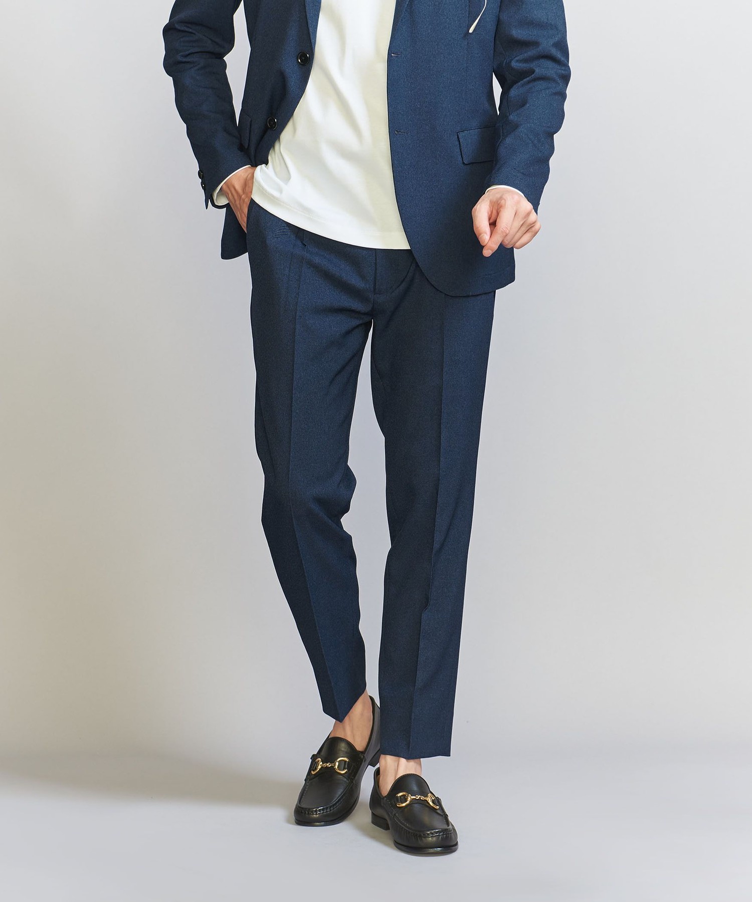 WEB限定 WARDROBE SMART】LANATEC セットアップ/背抜きジャケット