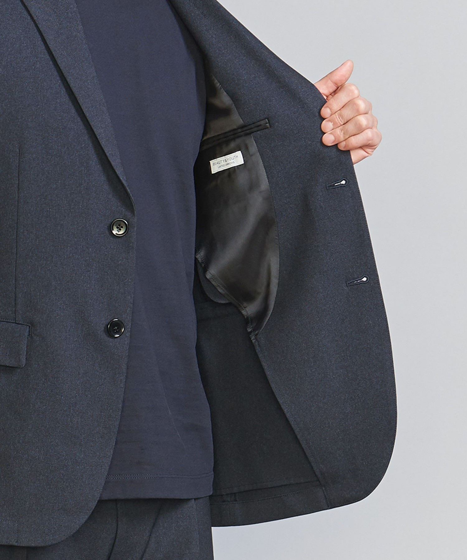 未使用品]LANATEC セットアップ⁄背抜きジャケット＆イージーパンツ