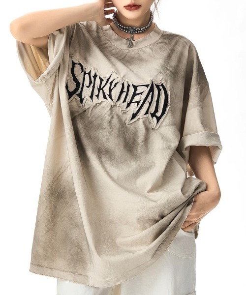 A'GEM/9 × .kom 『ARULE/アルール』 汚し加工BIG半袖Tシャツ