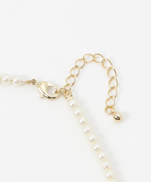 Cupid Heart 日本最大級の品揃え 結婚式アクセサリー パールビジューネックレス