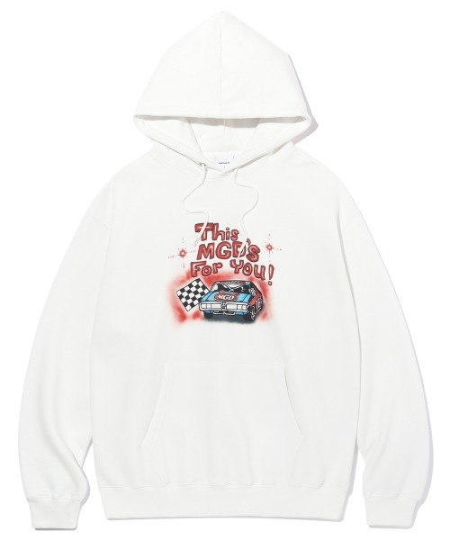 mahagrid/マハグリッド』RACING CAR HOODIE/レーシングカーデザイン