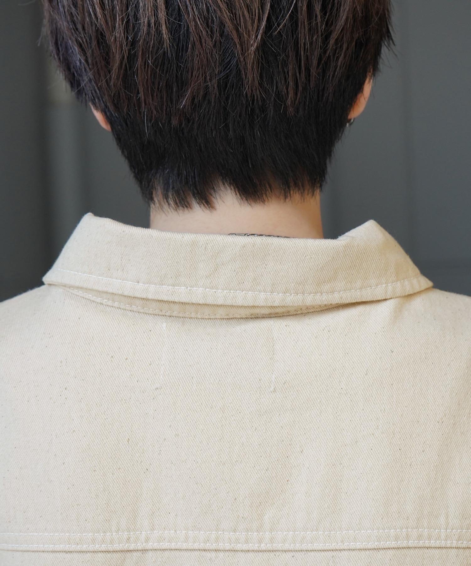 25SS【新色追加】ビッグシルエット ヴィンテージライク ケミカルウォッシュ加工 グラデーション デニムブルゾン / Gジャン デニムジャケット【Confirm】