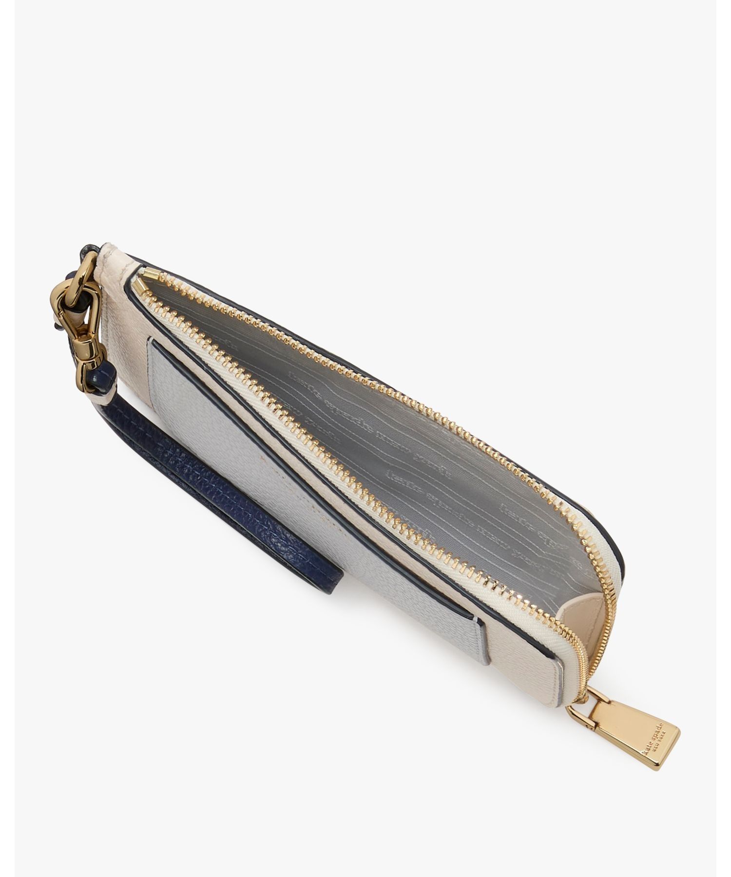 アヴァ カラーブロックド コイン カード ケース リスレット