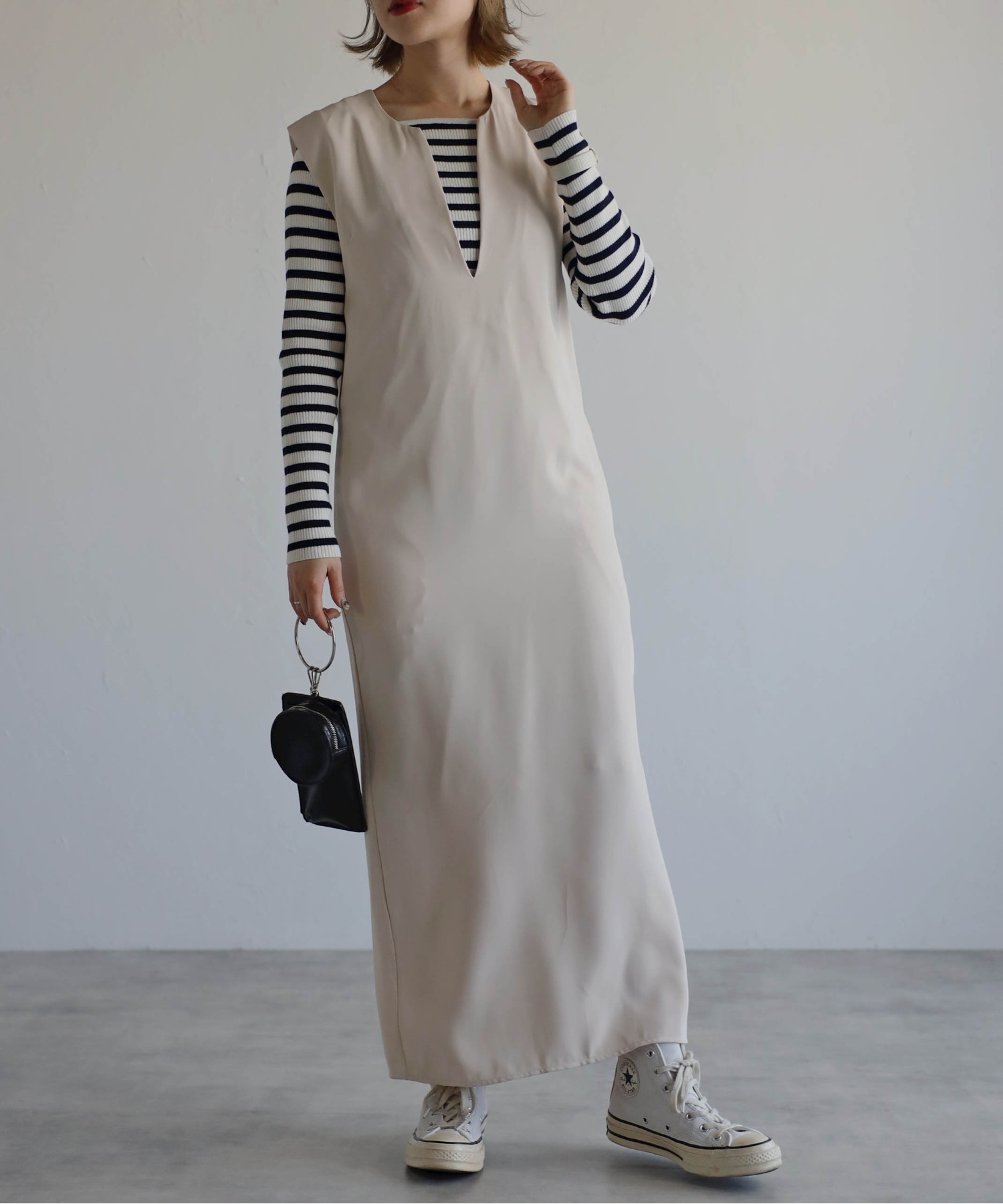 model：H158 着用サイズ：S