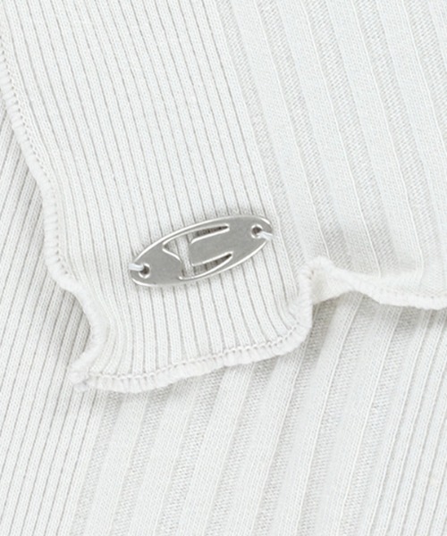 A'GEM/9 × .kom 『NIIER NOR/ニア ノア』 RIBBED OFF SHOULDER