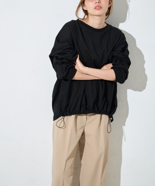model：163cm / size：F