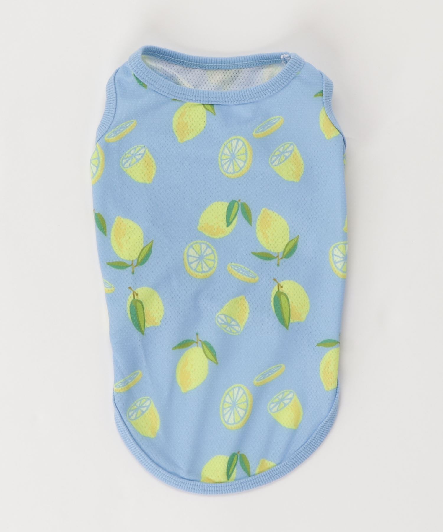 犬服 総柄メッシュタンク レモン ペットウェア ペット用品 Economlife Com
