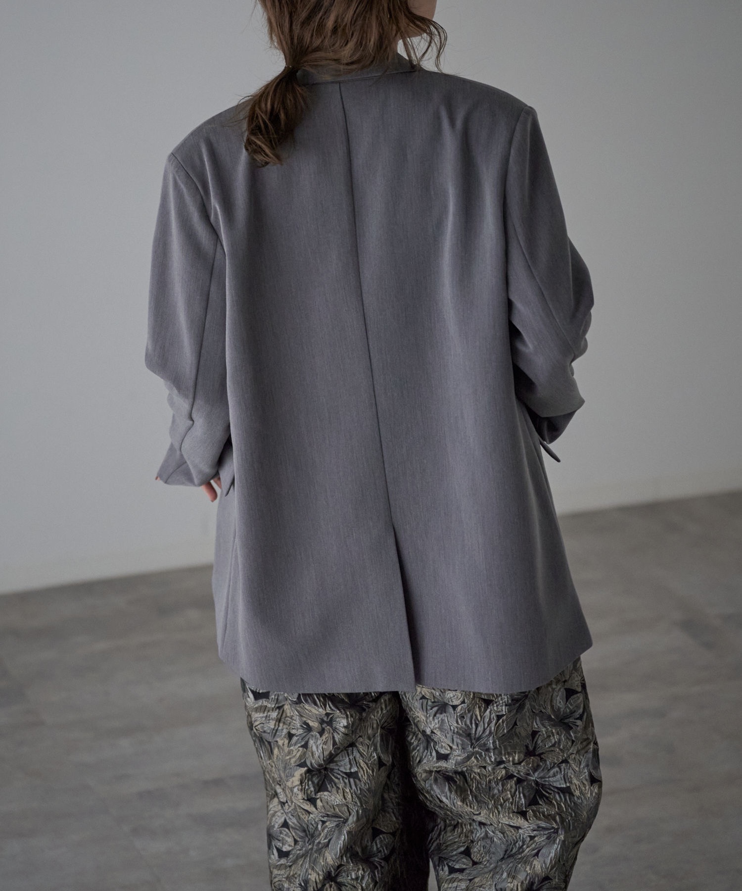 model：163cm. 着用サイズ：FREE