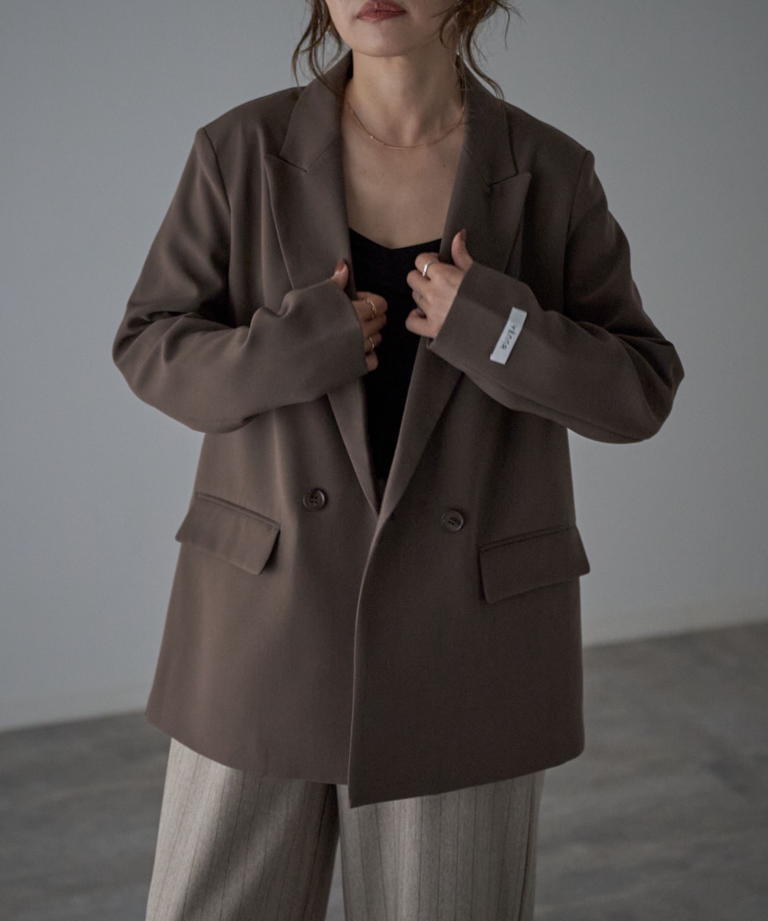 model：163cm. 着用サイズ：FREE