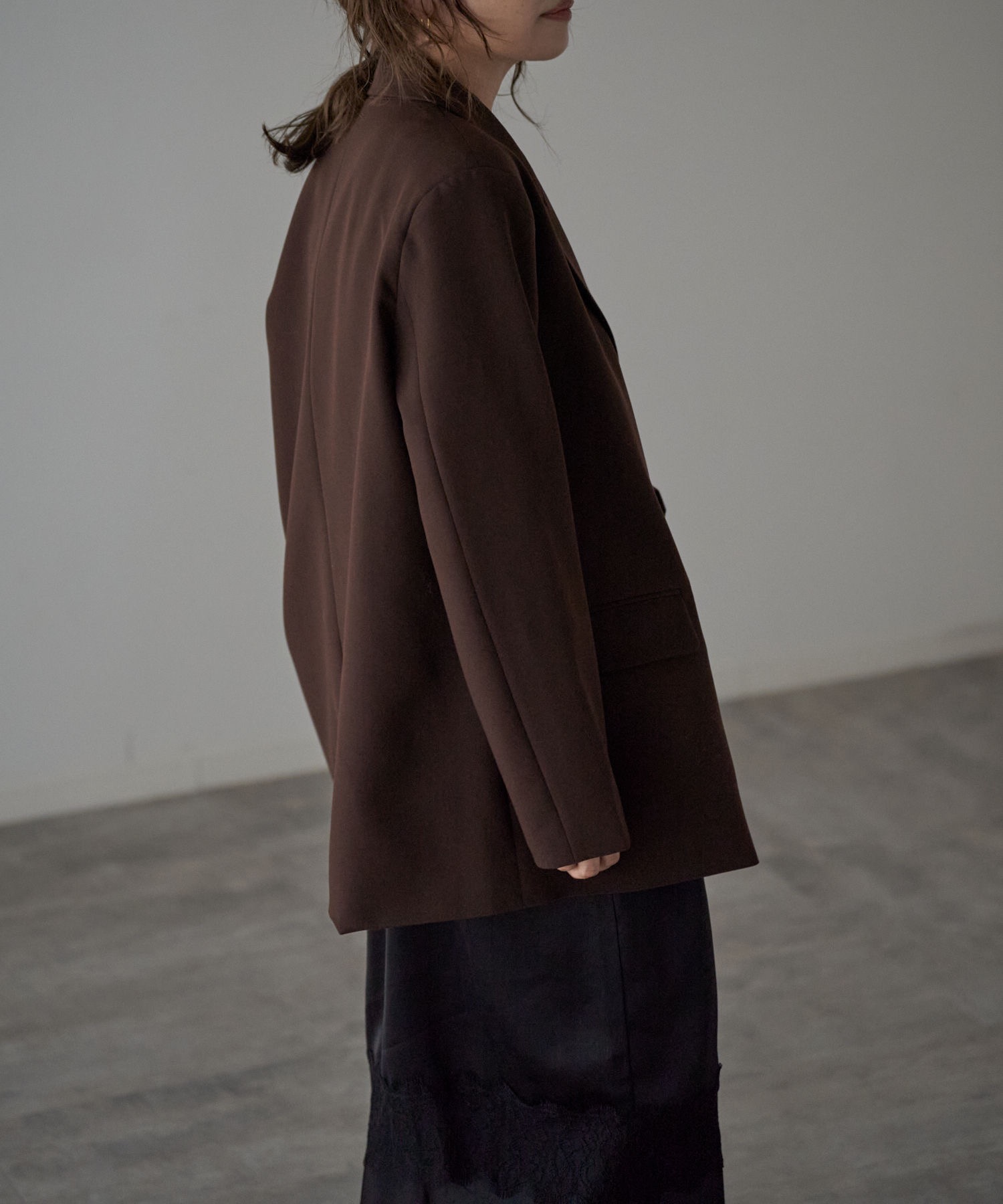 model：163cm. 着用サイズ：FREE