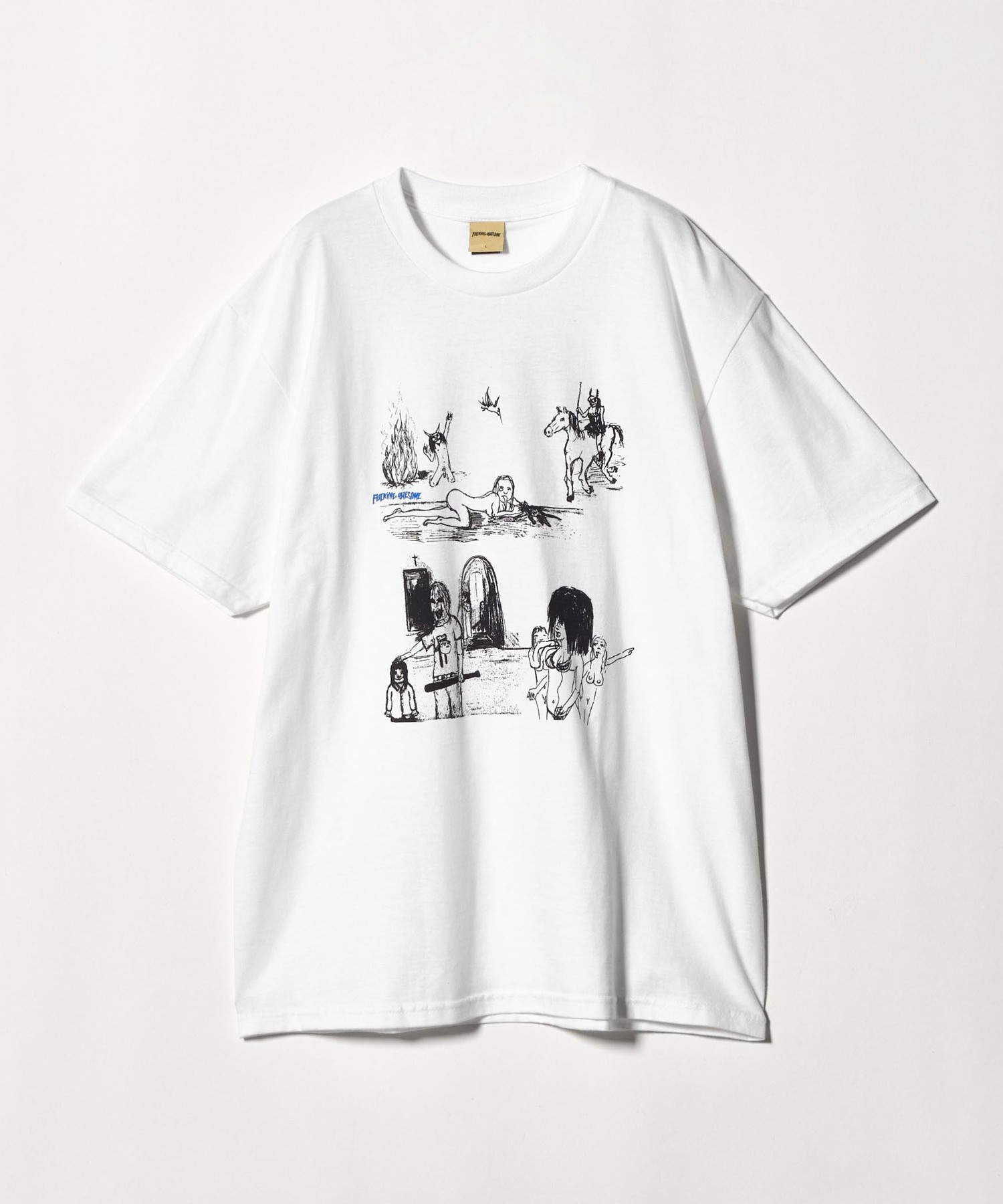 <FUCKING AWESOME> Dillustrated футболка