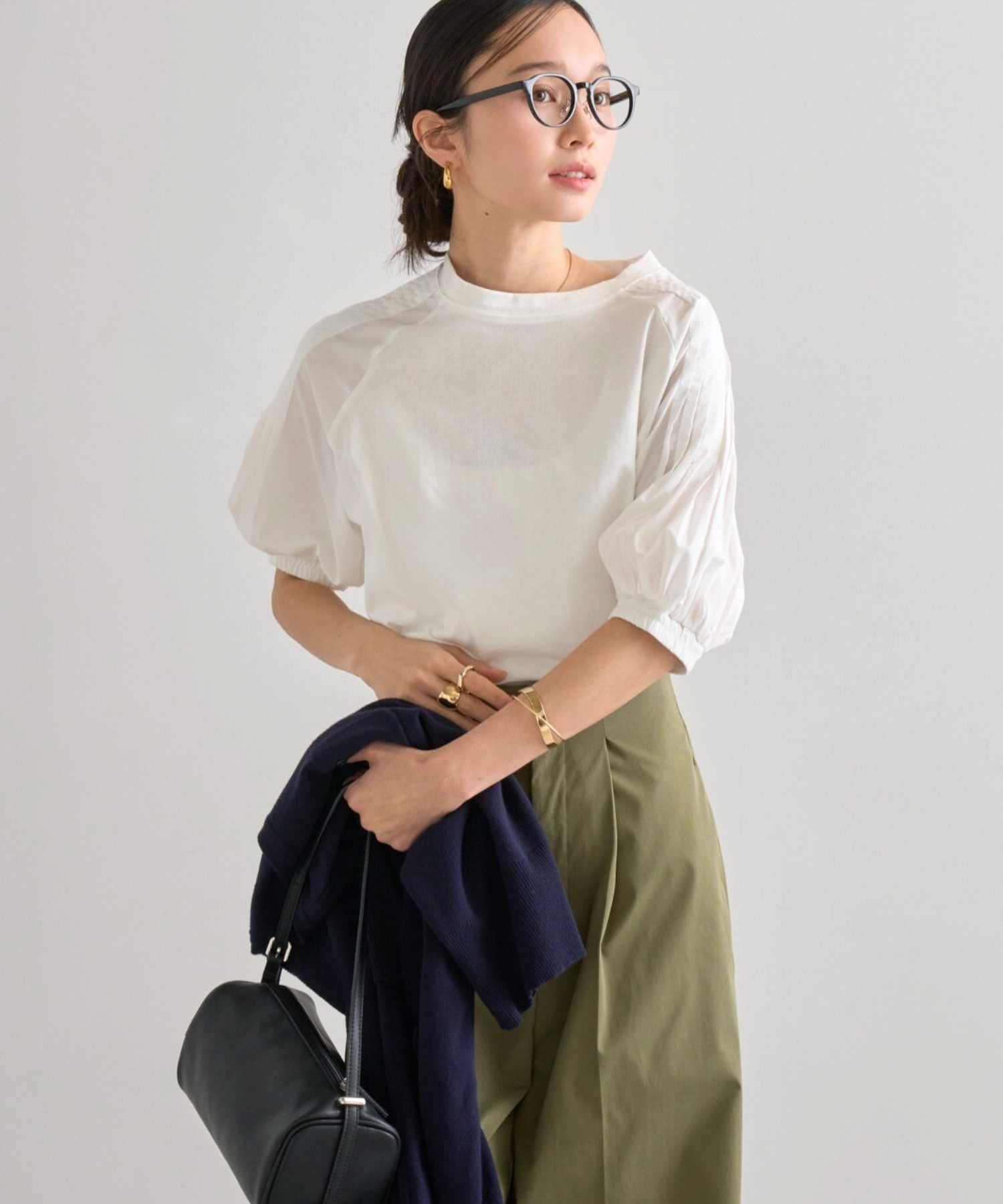 model：H161 着用サイズ：FREE