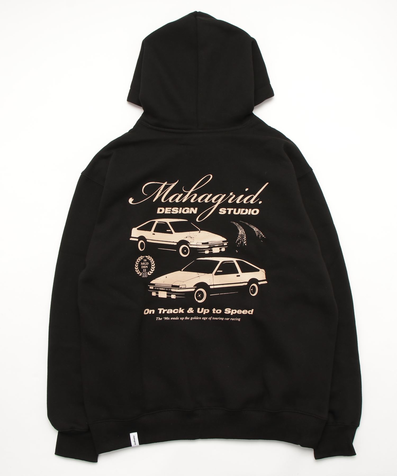 mahagrid/マハグリッド』TOURING CAR HOODIE/チューニングカー