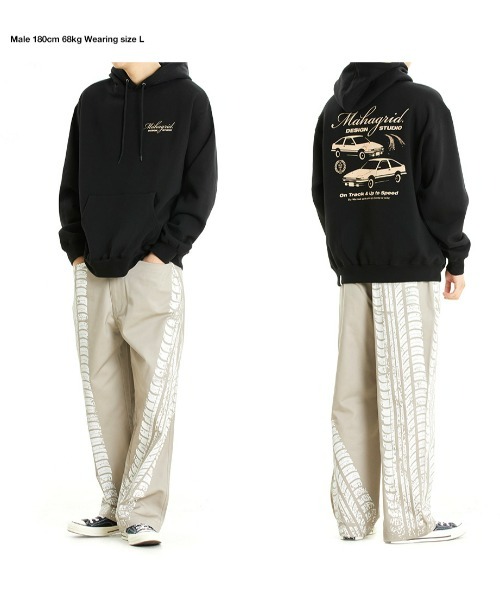 mahagrid/マハグリッド』TOURING CAR HOODIE/チューニングカー