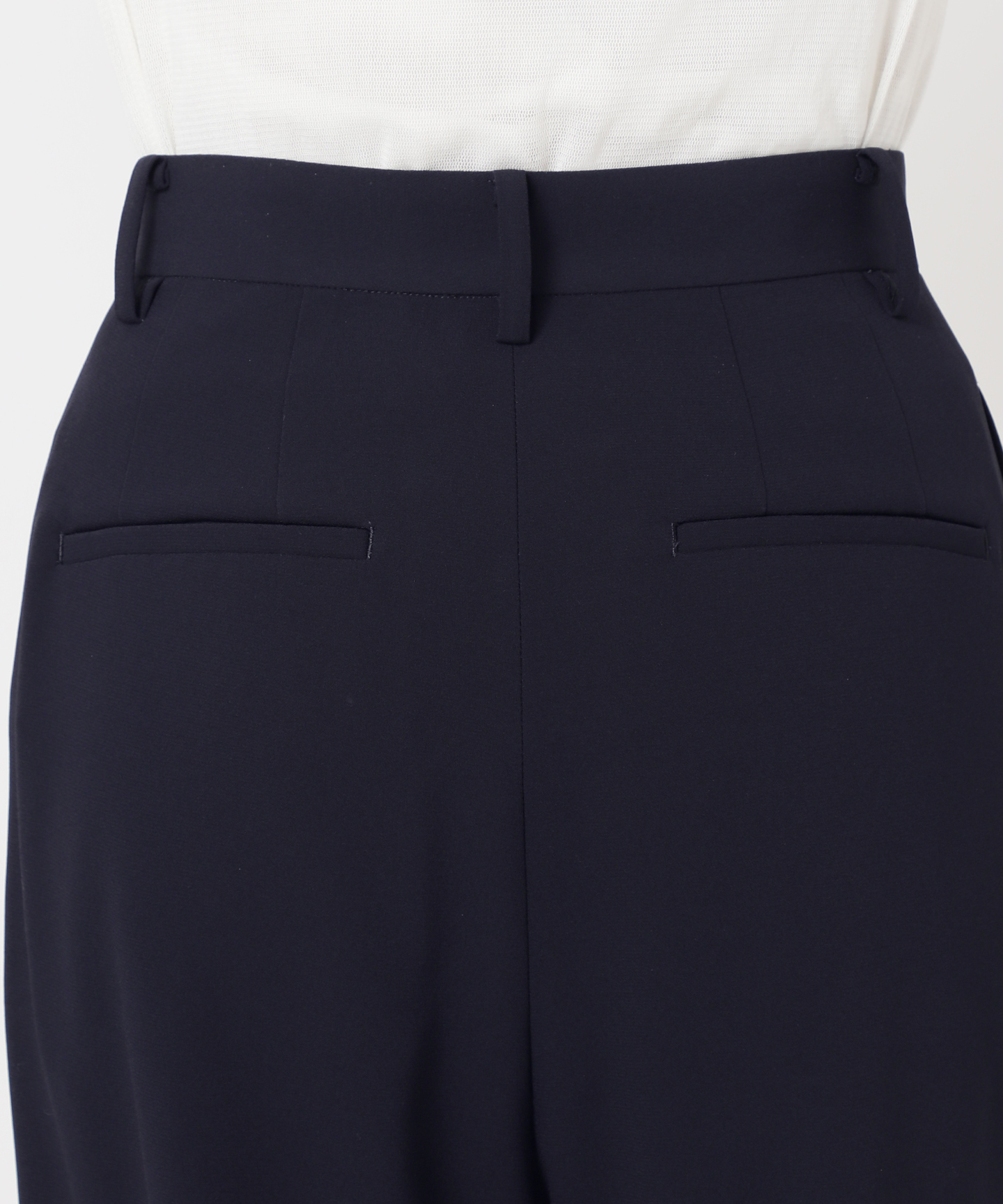 Georgette Tuck パンツ