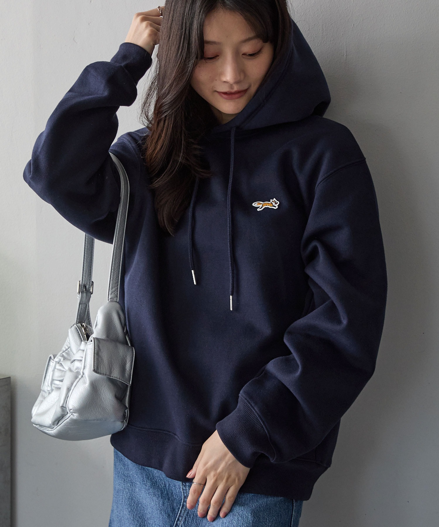 PENNEYS/ペニーズ 別注 THE FOX ロゴ ワンポイント刺繍 オーバー