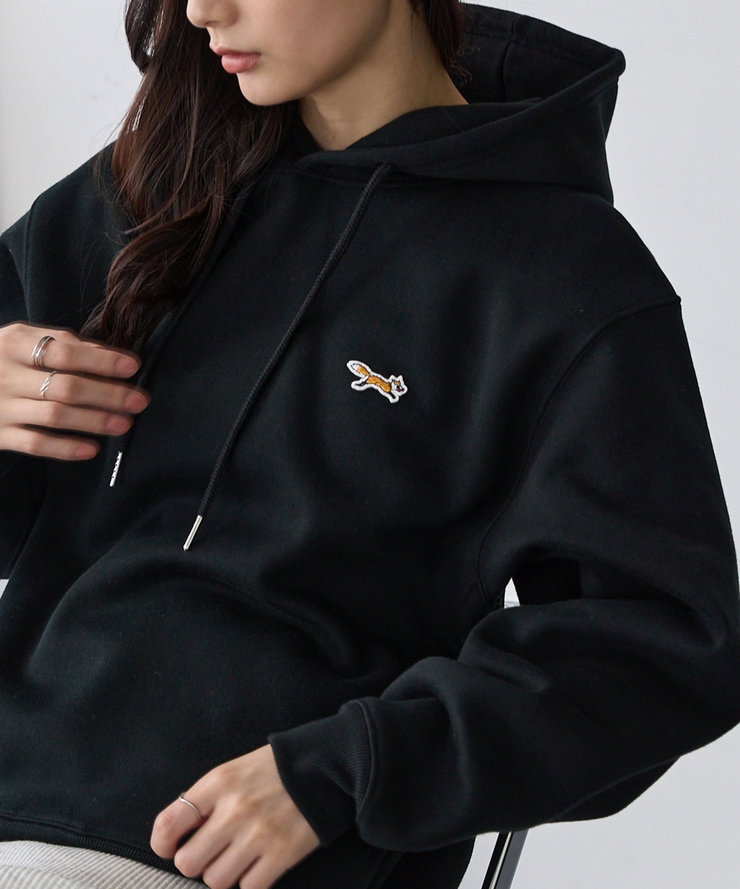 mono1001様 PENNEYS/ペニーズ 別注 THE FOX ロゴ ワンポイント刺繍 オーバー