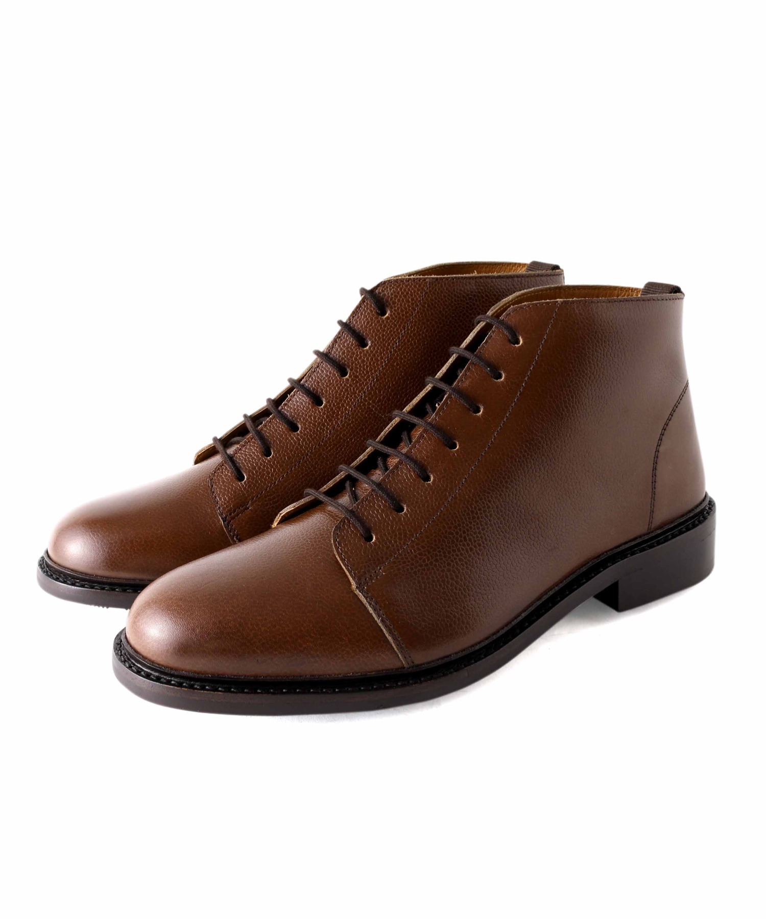 送料無料お手入れ要らず London Shoe Make Oxford And Derby By モンキーブーツ スコッチグレインレザー 8018 グッドイヤーウエルト製法