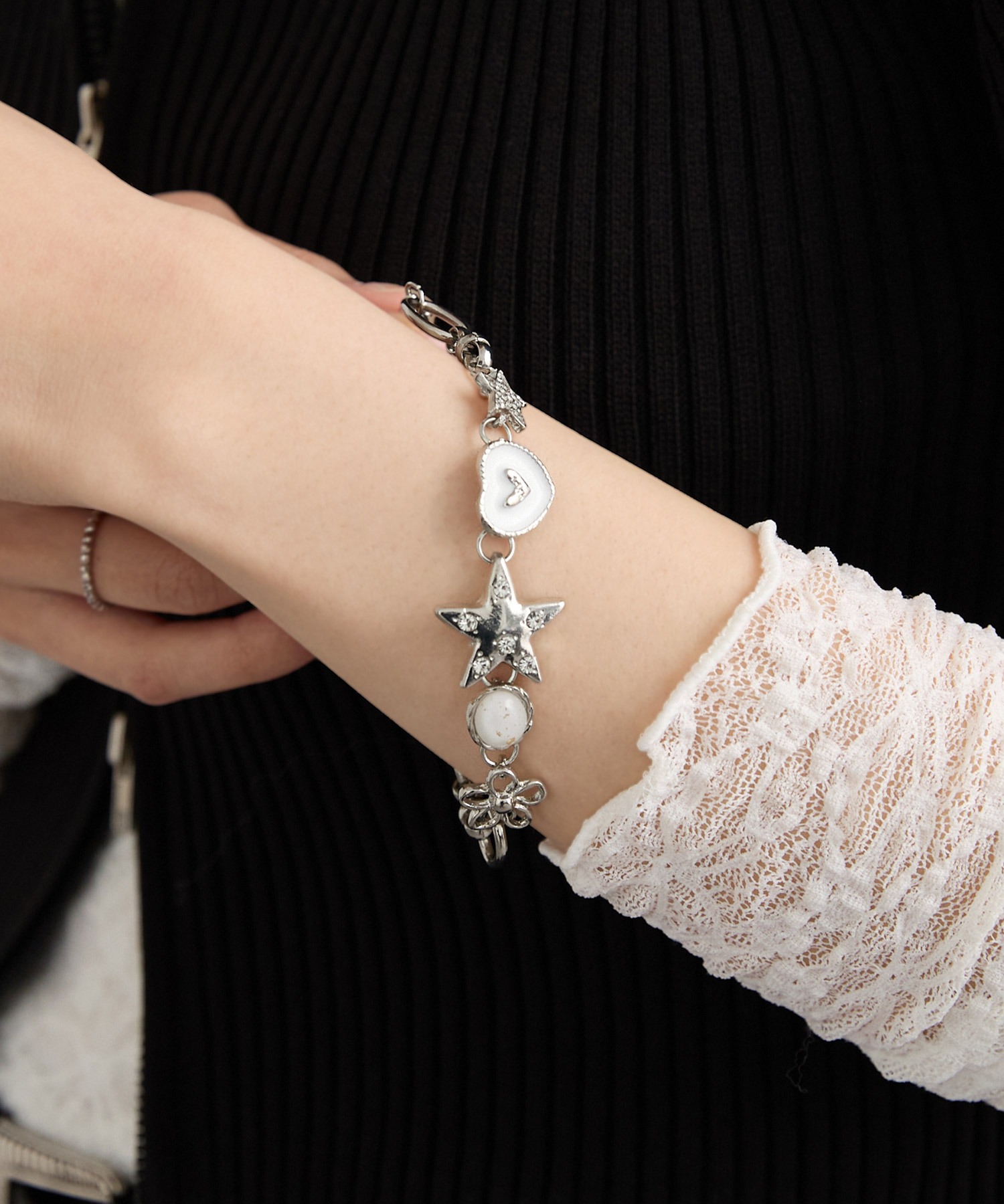 モチーフチャーム アソートデザインブレスレット MONO-MART