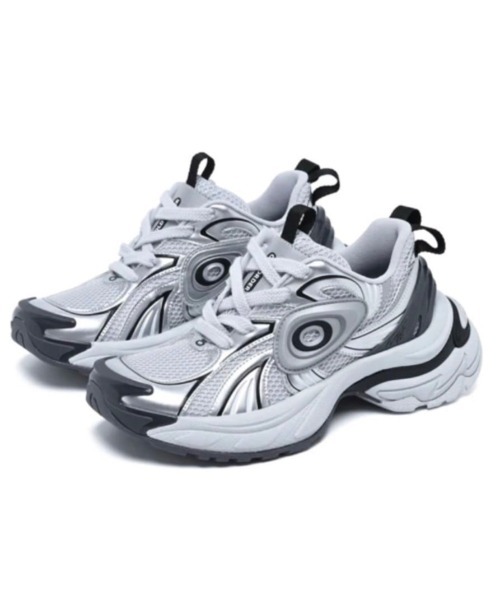 OLD ORDER ボリュームソールテックメッシュスニーカー 新品未使用27cm OLD ORDER ボリュームソールテックメッシュスニーカー 27cm