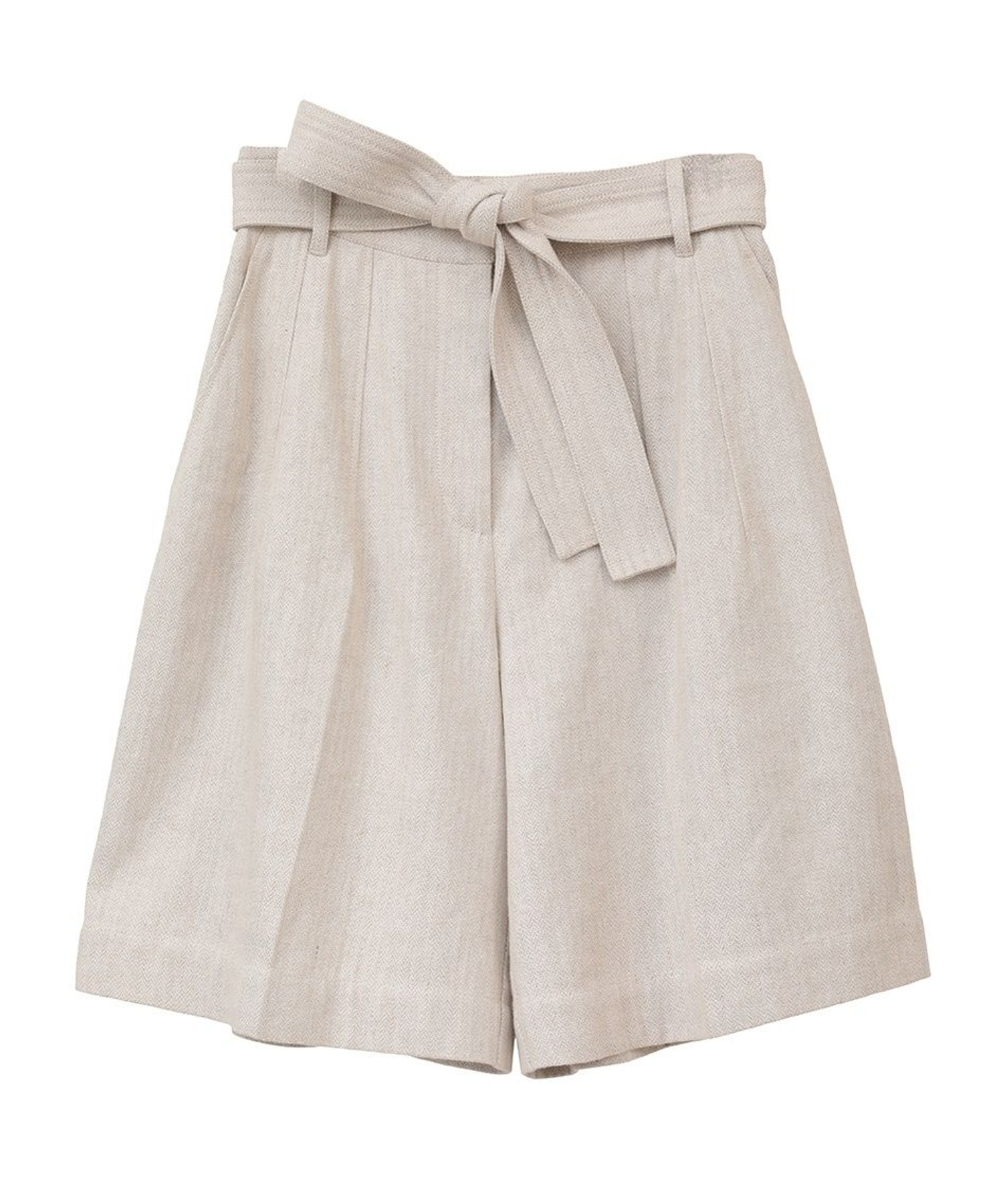 CLANE/クラネ 最新 STITCH BELT HALF PANTS