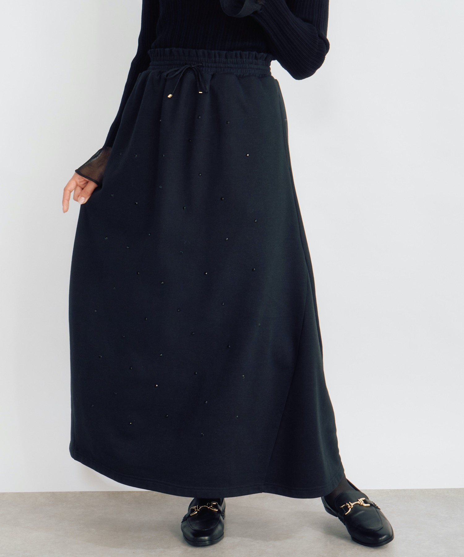 ella_selectshop ★フレアスウェット 楽天市場】BLEECKER&MERCER 【スリム フレア スタックド