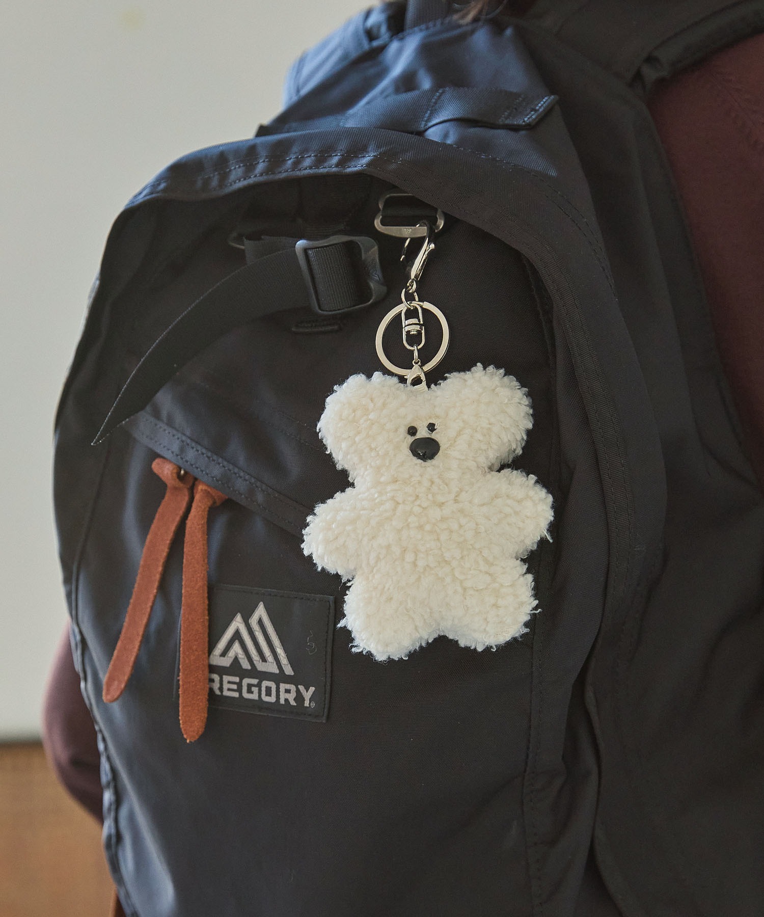 もこもこ ぬいぐるみ ベアー キーホルダー MONO-MART LADY'S│MONO