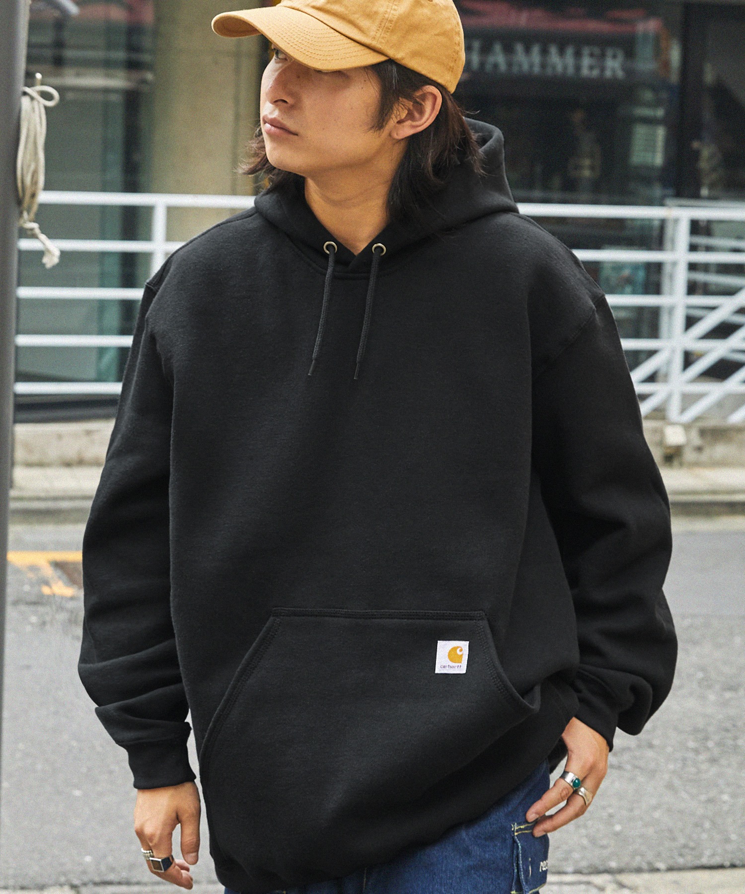 Carhartt カーハート パーカー L ブラック - パーカー