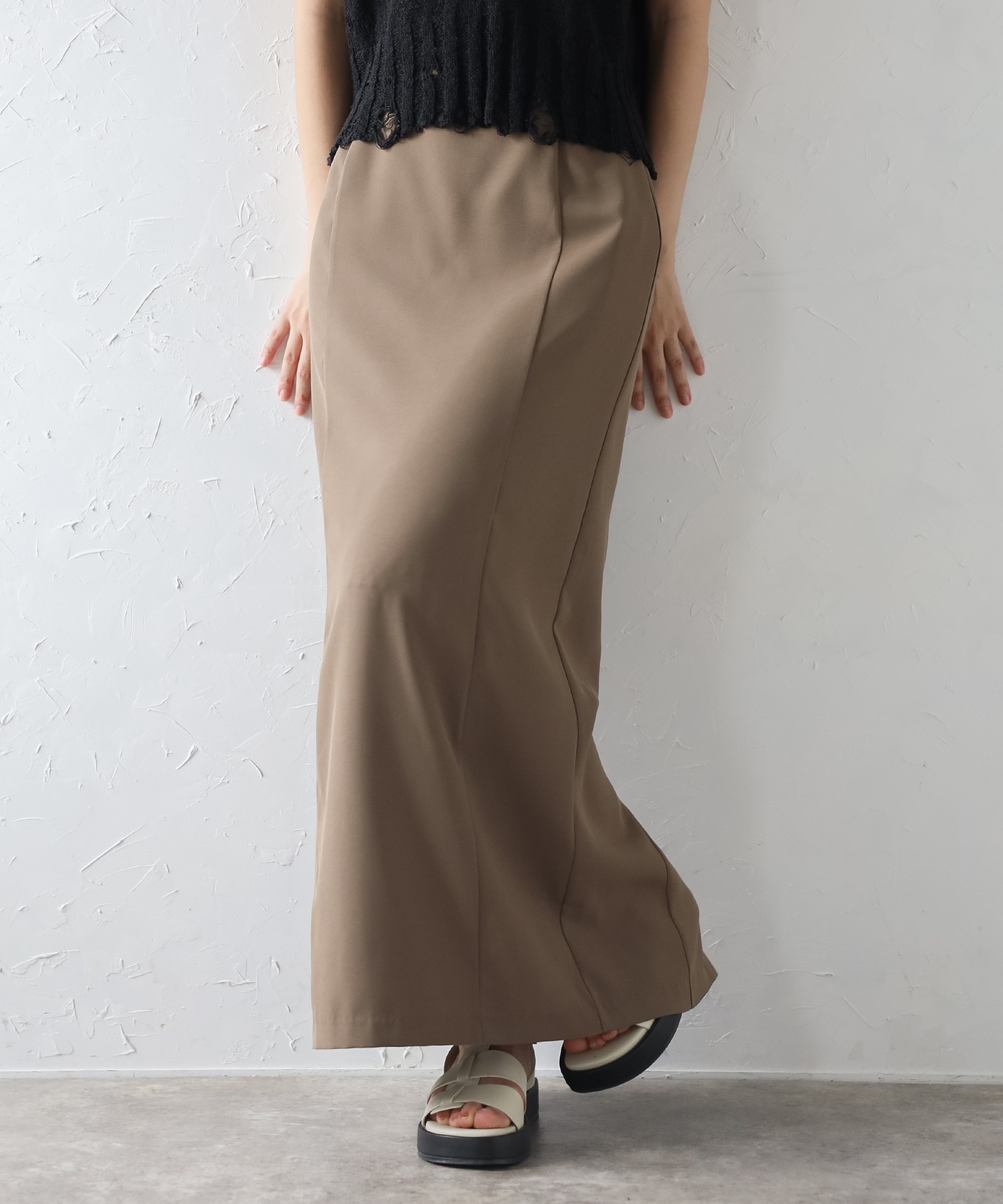 model：H165 着用サイズ：FREE