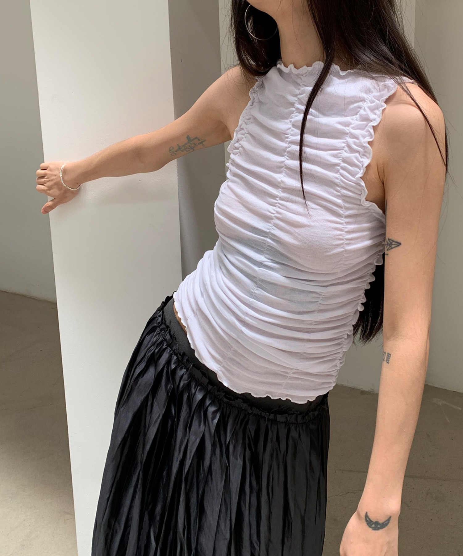 chloe シルク タンクトップ ブラウス 【公式通販】