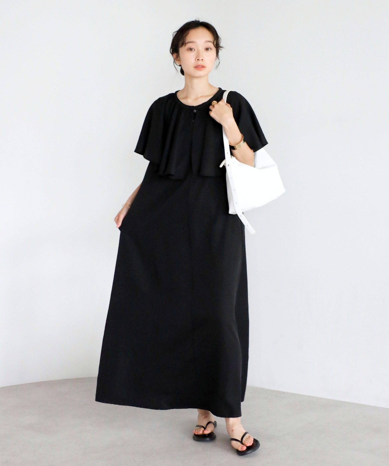 model：H161 着用サイズ：FREE