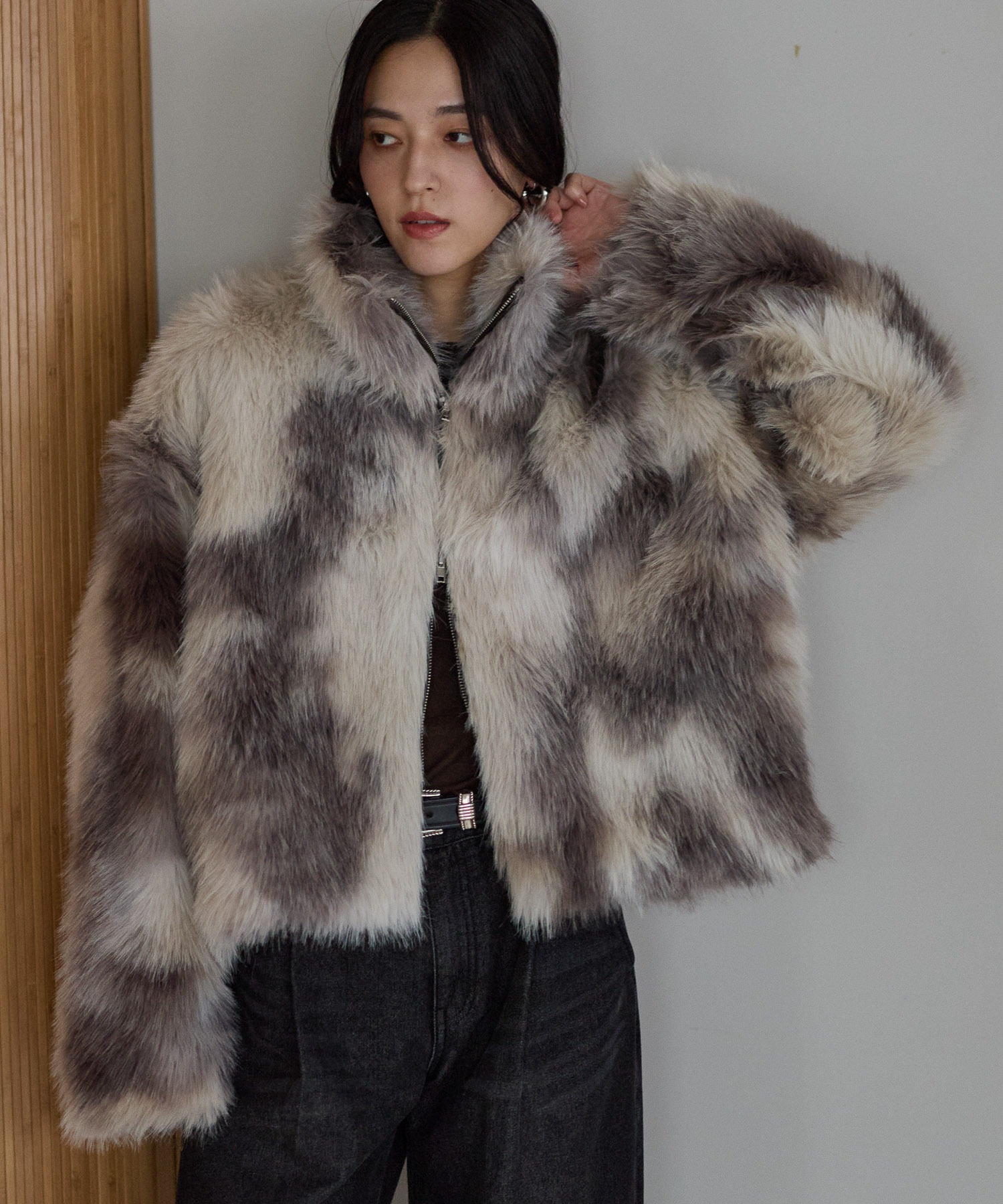 model：161cm
着用サイズ：FREE
