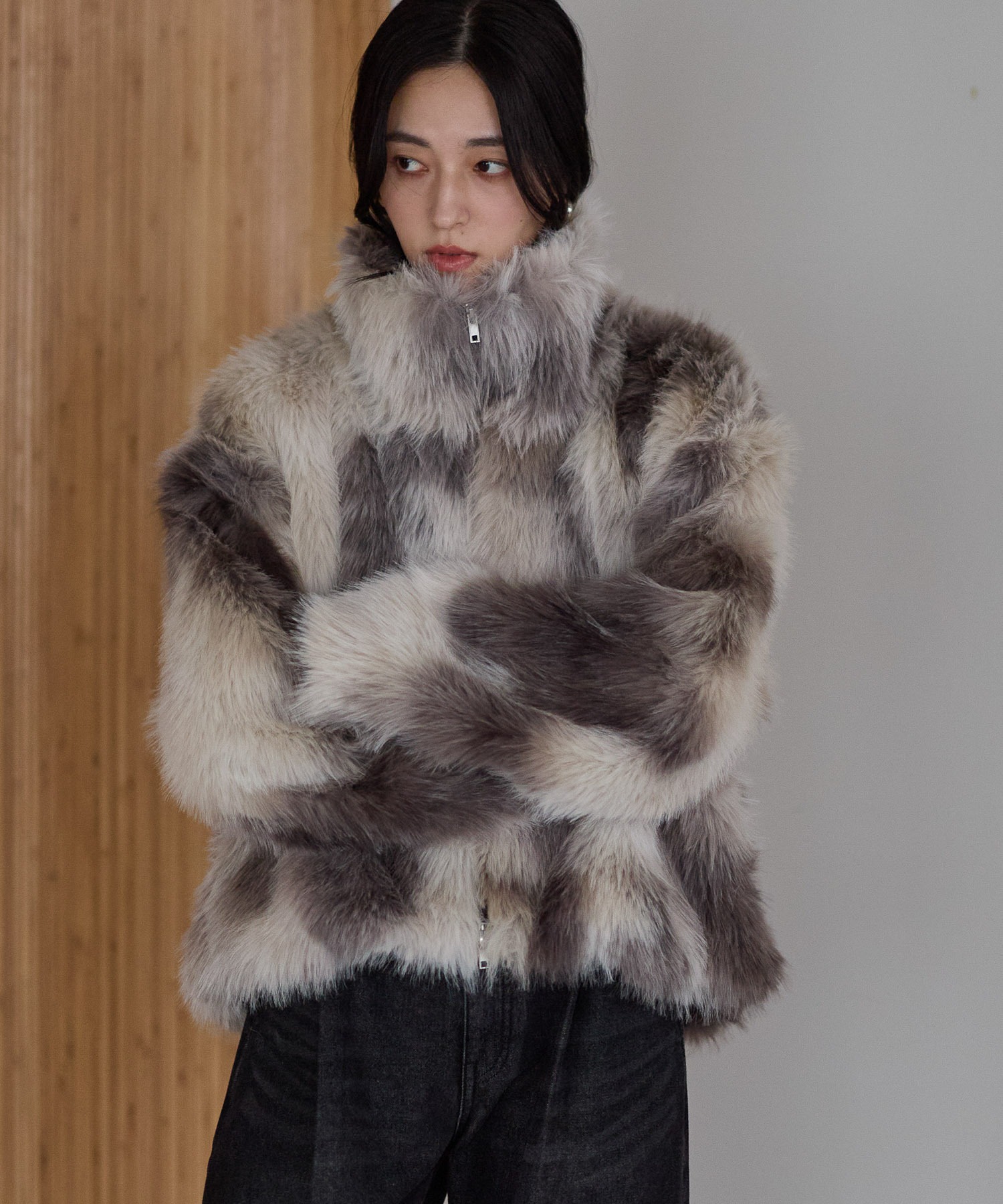 model：161cm
着用サイズ：FREE