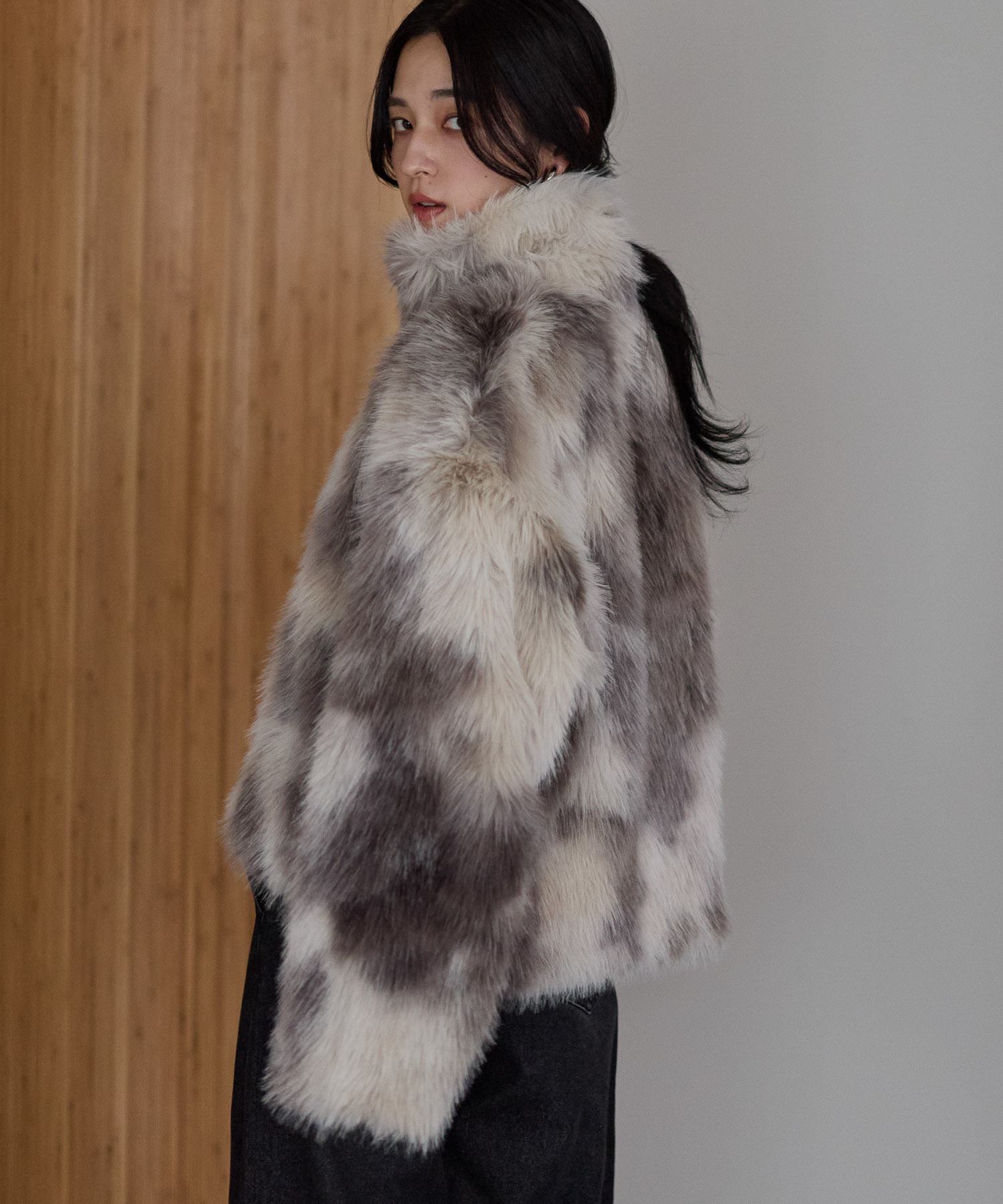 model：161cm
着用サイズ：FREE