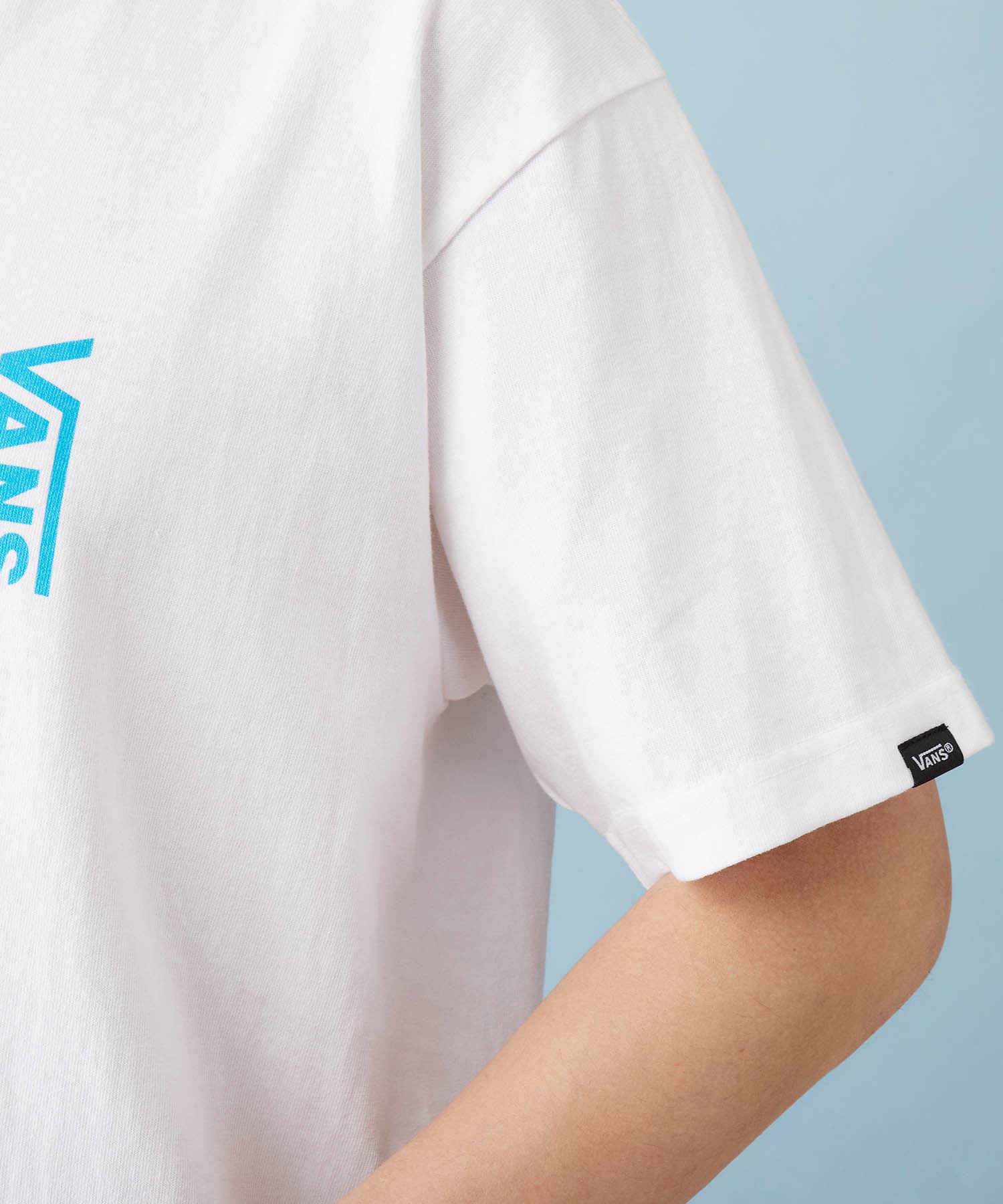 VANS/ヴァンズ Vertical FLV S/S T-Shirt ロゴプリント半袖T