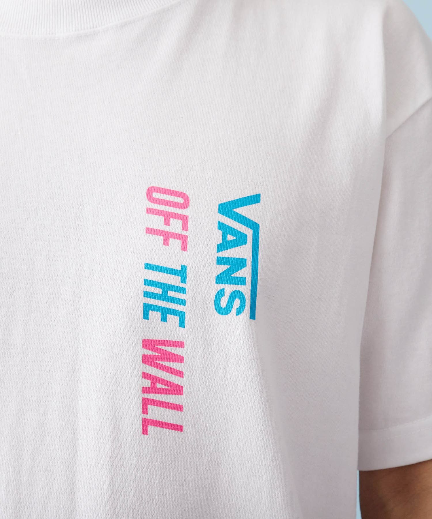 VANS/ヴァンズ Vertical FLV S/S T-Shirt ロゴプリント半袖T