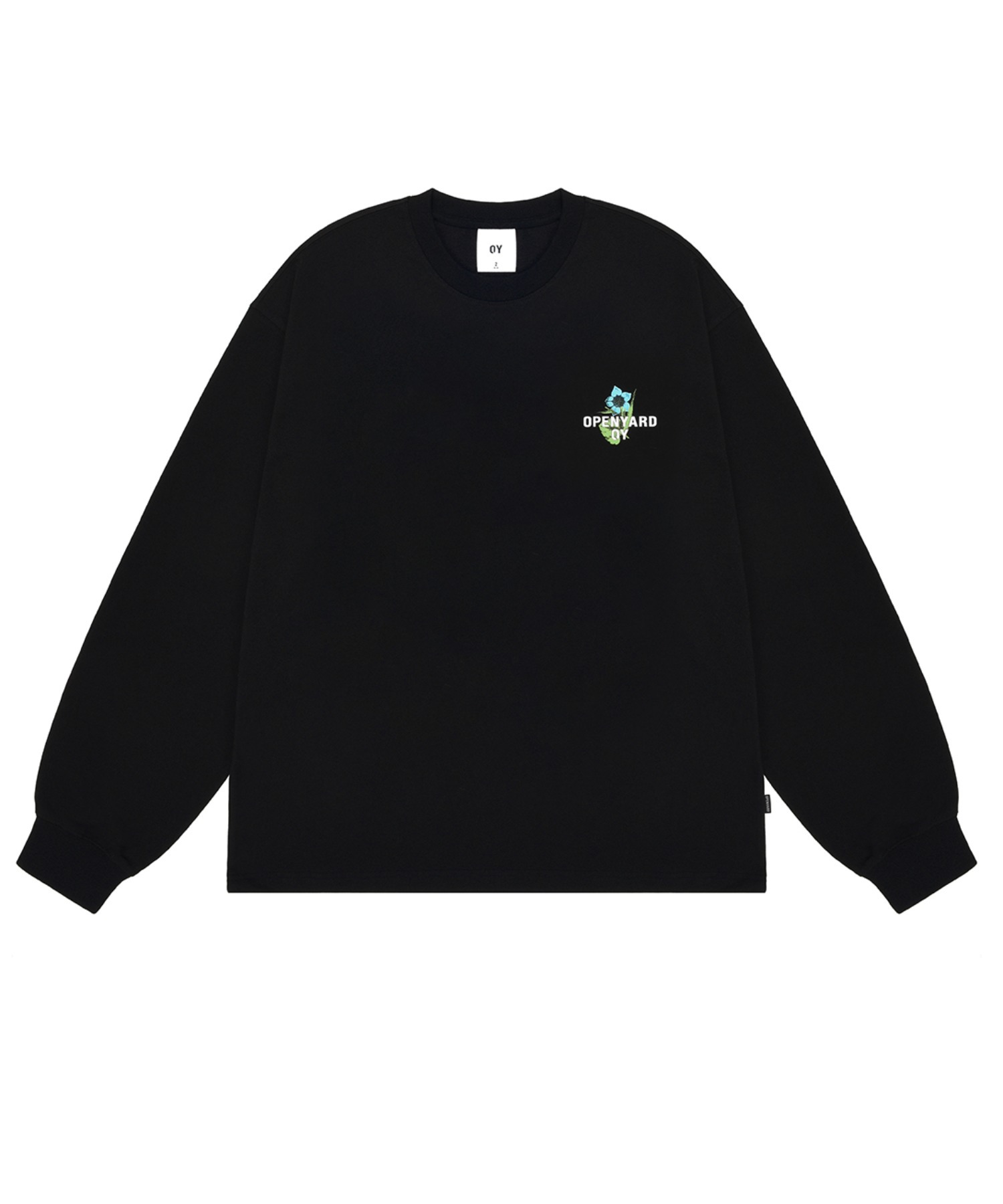 oyロングtシャツ OY tシャツ 「OY/オーワイ」 TRIPLE LOGO BACK ZIPPER LONG