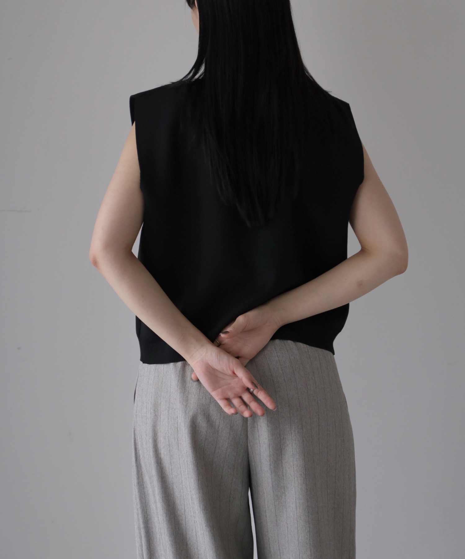model：164cm. 着用サイズ：FREE
