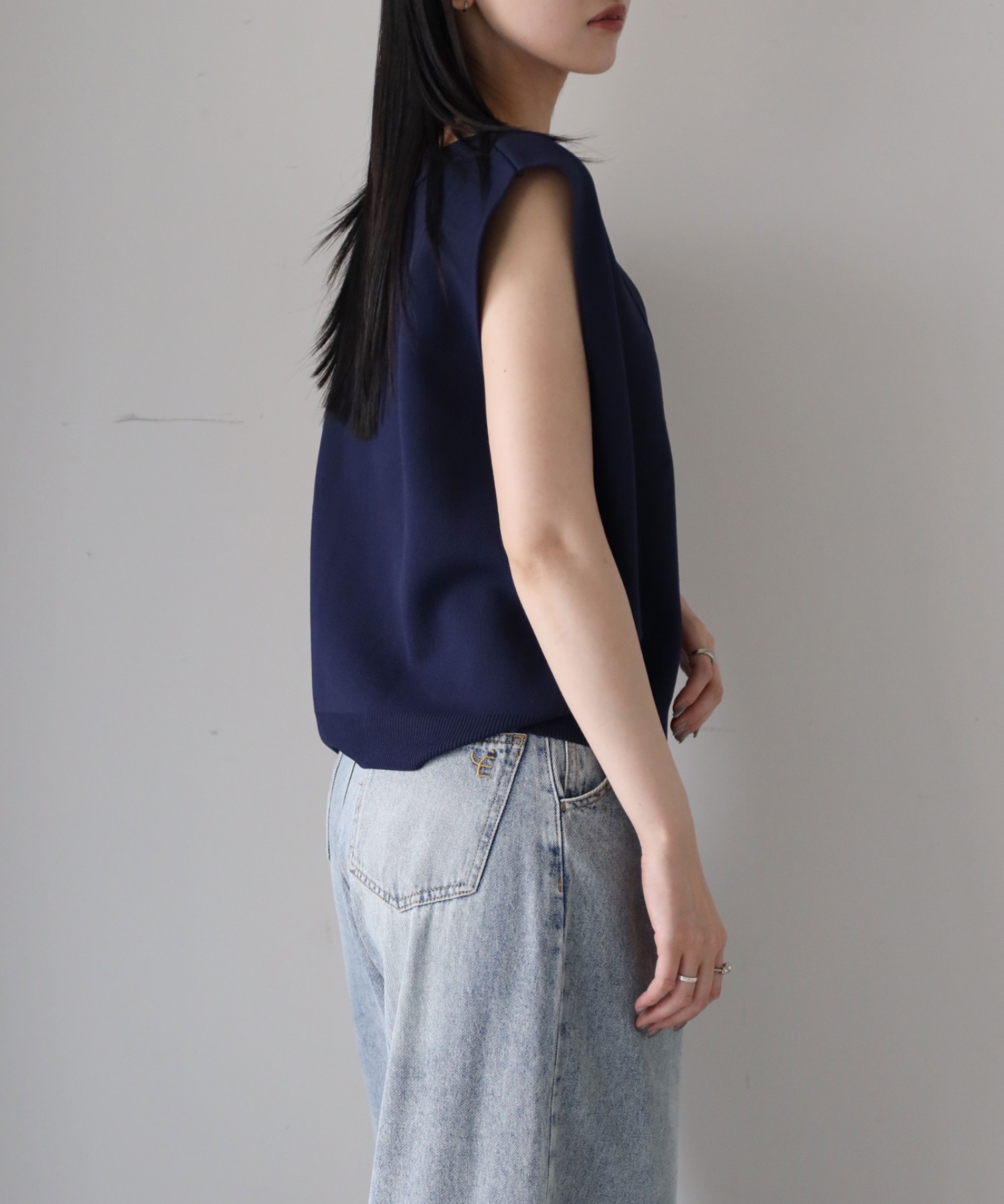 model：164cm. 着用サイズ：FREE