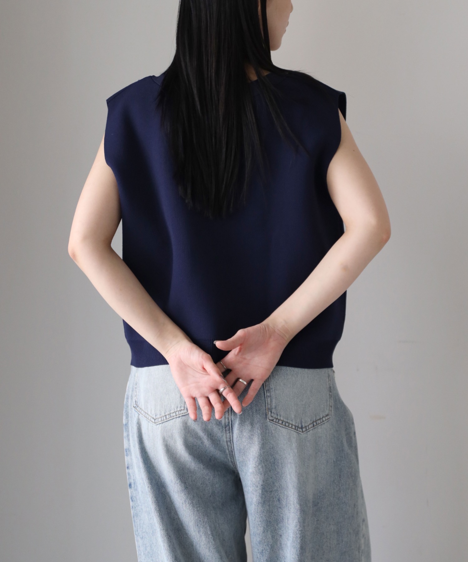 model：164cm. 着用サイズ：FREE