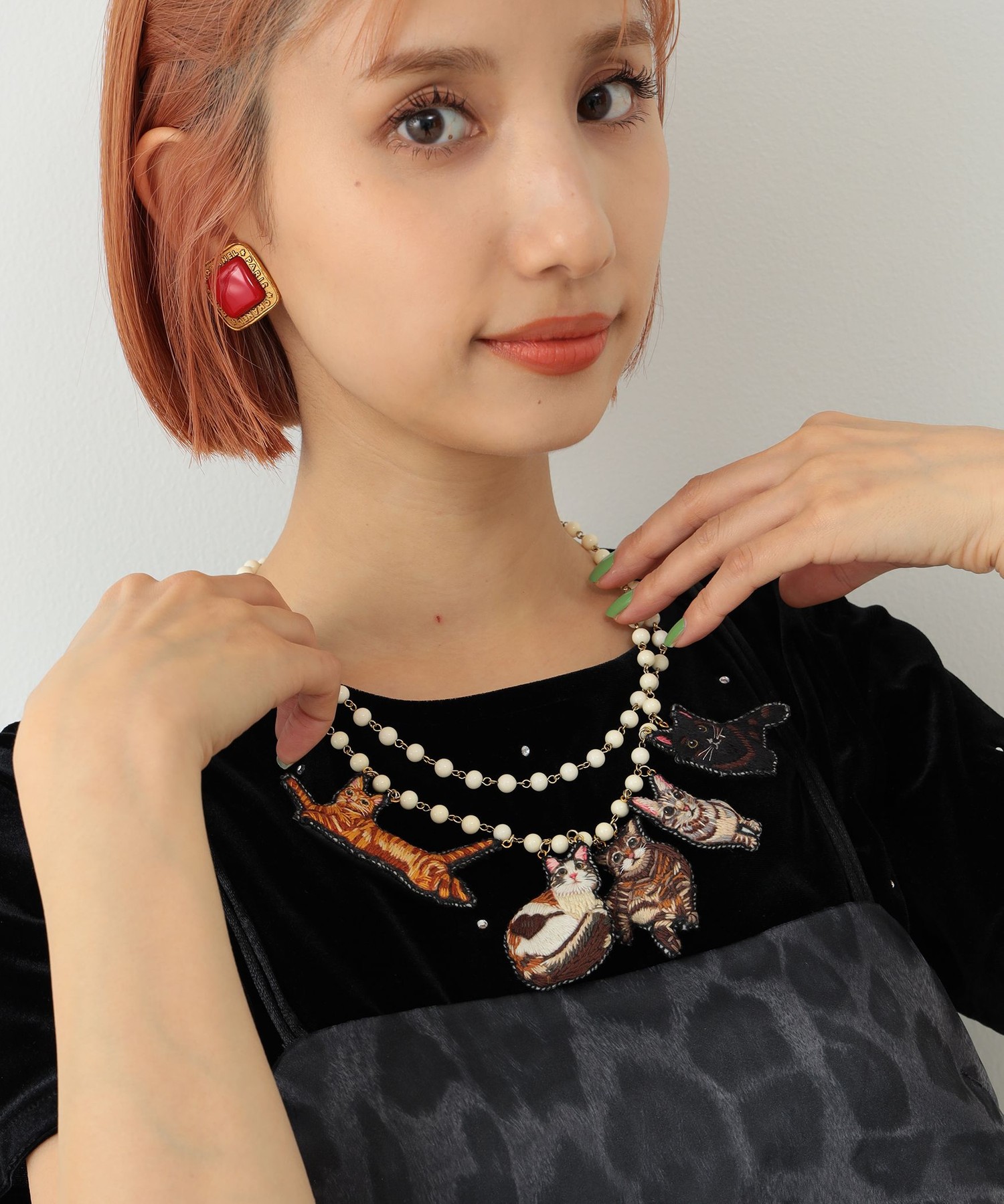 tamaoworld / 中川猫 ネックレス