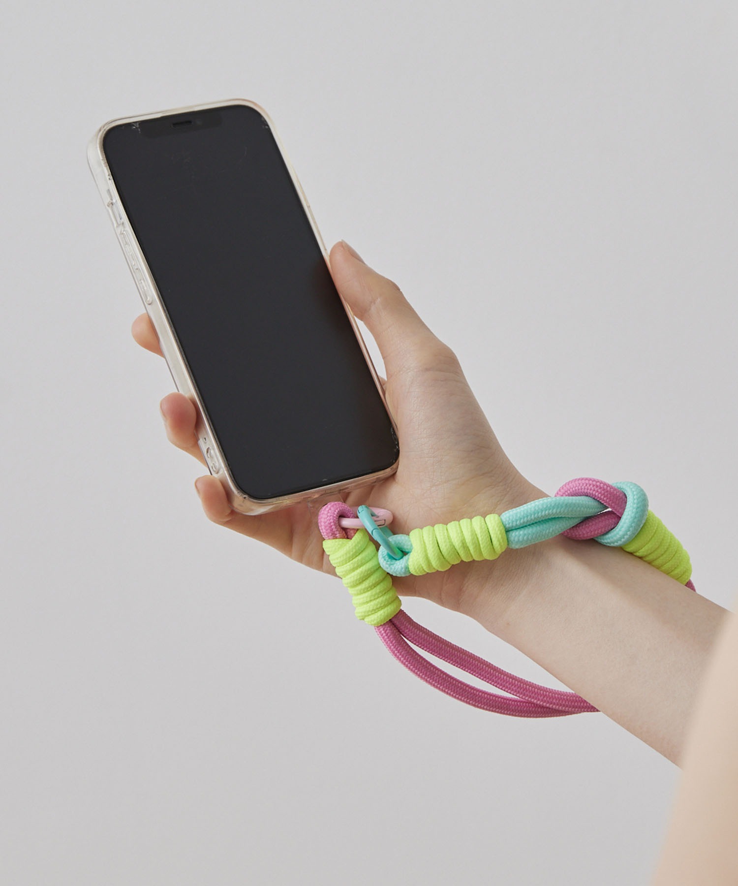 Unblend】配色ドローコード スマホ ハンドストラップ MONO-MART
