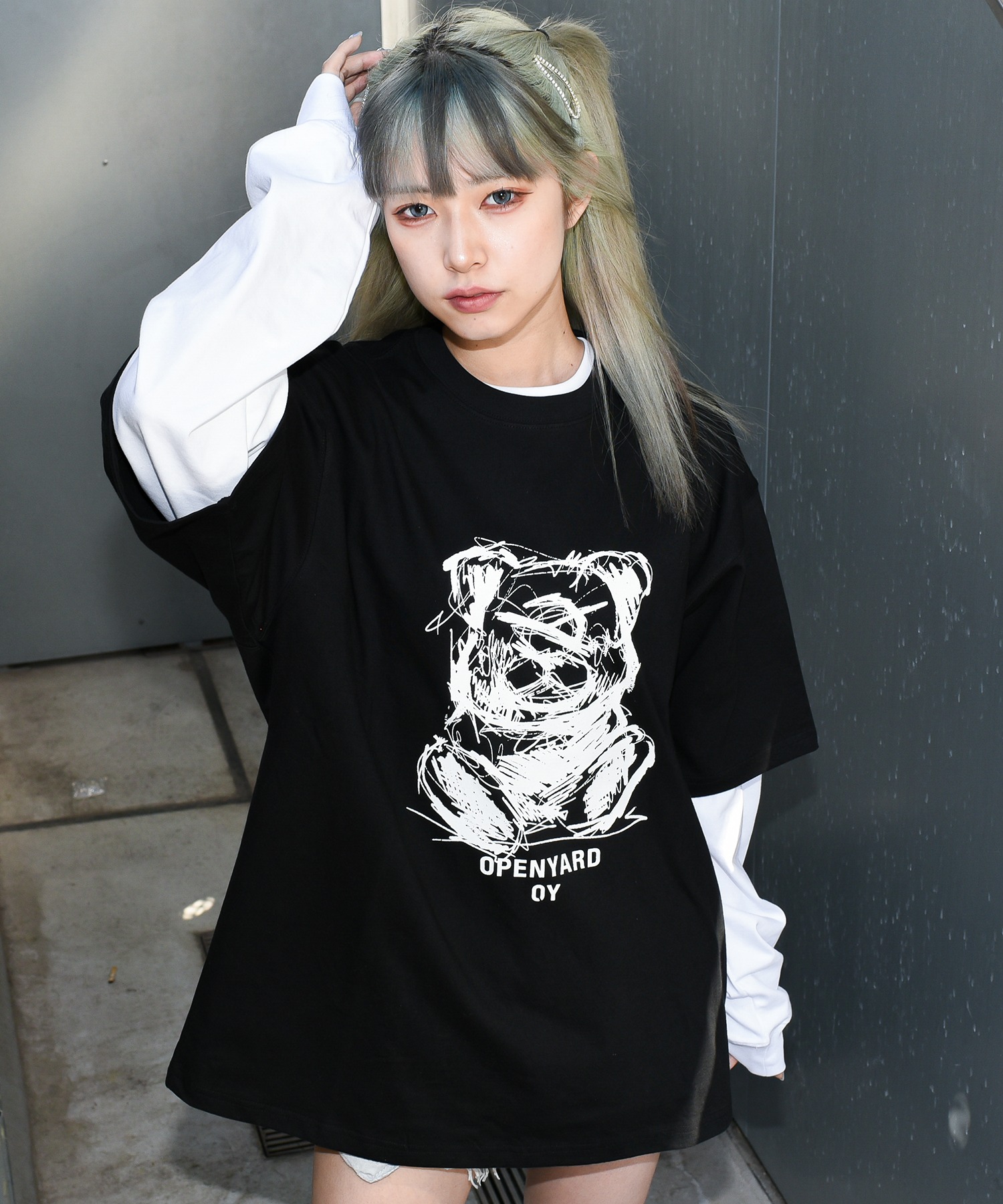 OY/オーワイ』SKETCH ODOLLY/スケッチ オードリー半袖Tシャツ OY│A