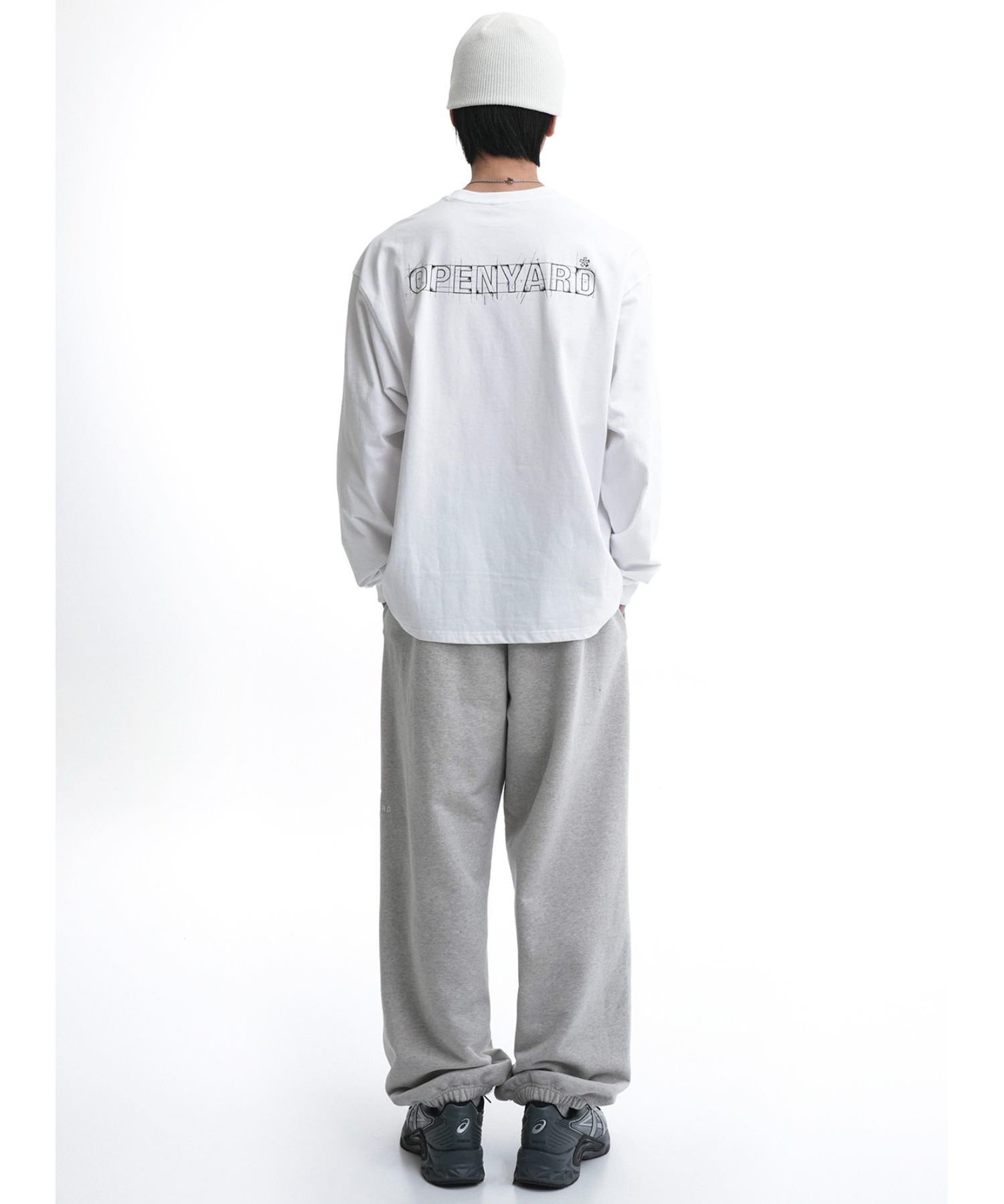 ★OY★WRINKLE ODOLLY LONG SLEEVE-BLUE★正規品/韓国直送料込 OY（オーワイ）の「『OY/オーワイ』TWIN ODOLLY LONG SLEEVE