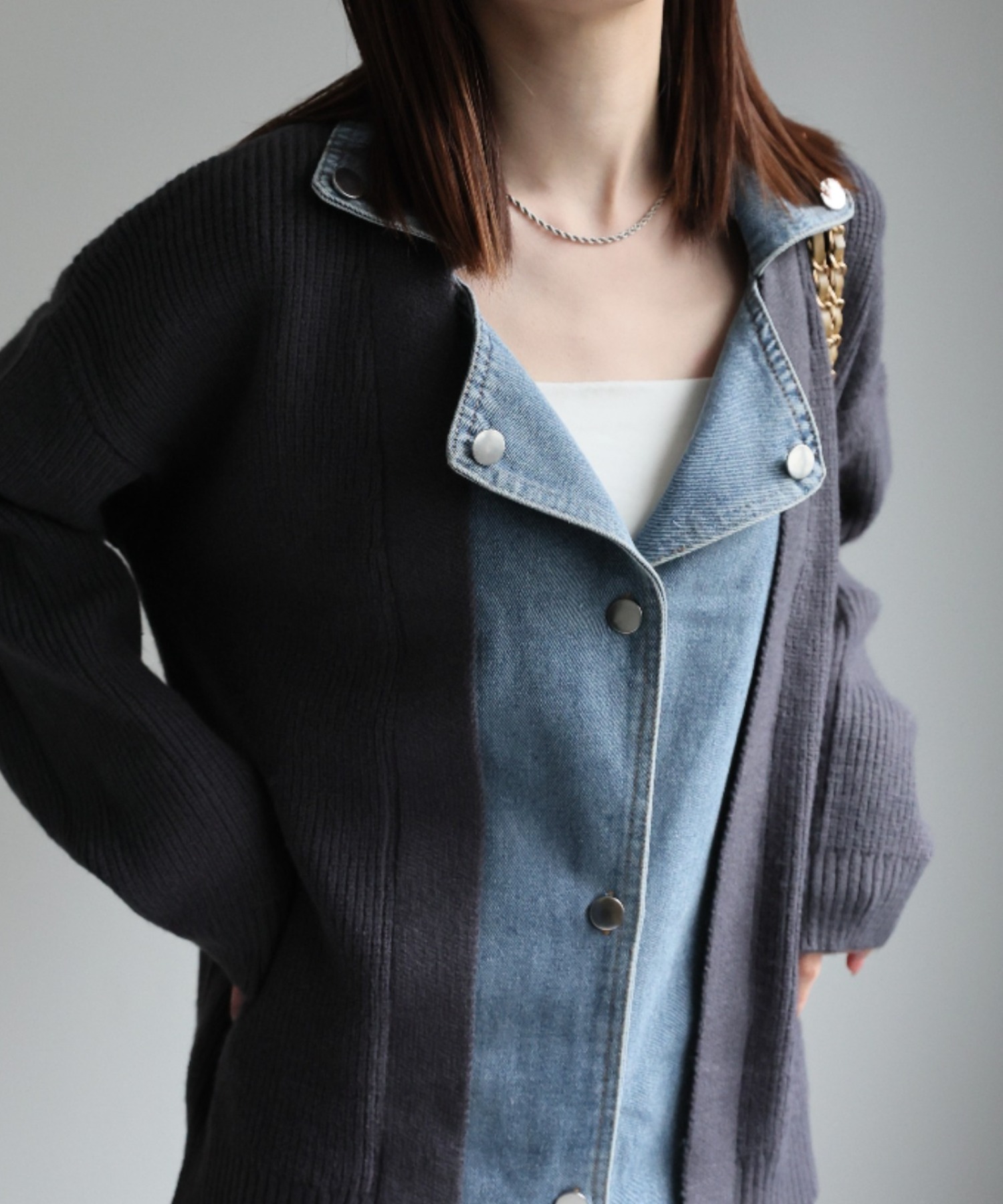 model:162cm　着用サイズ:F