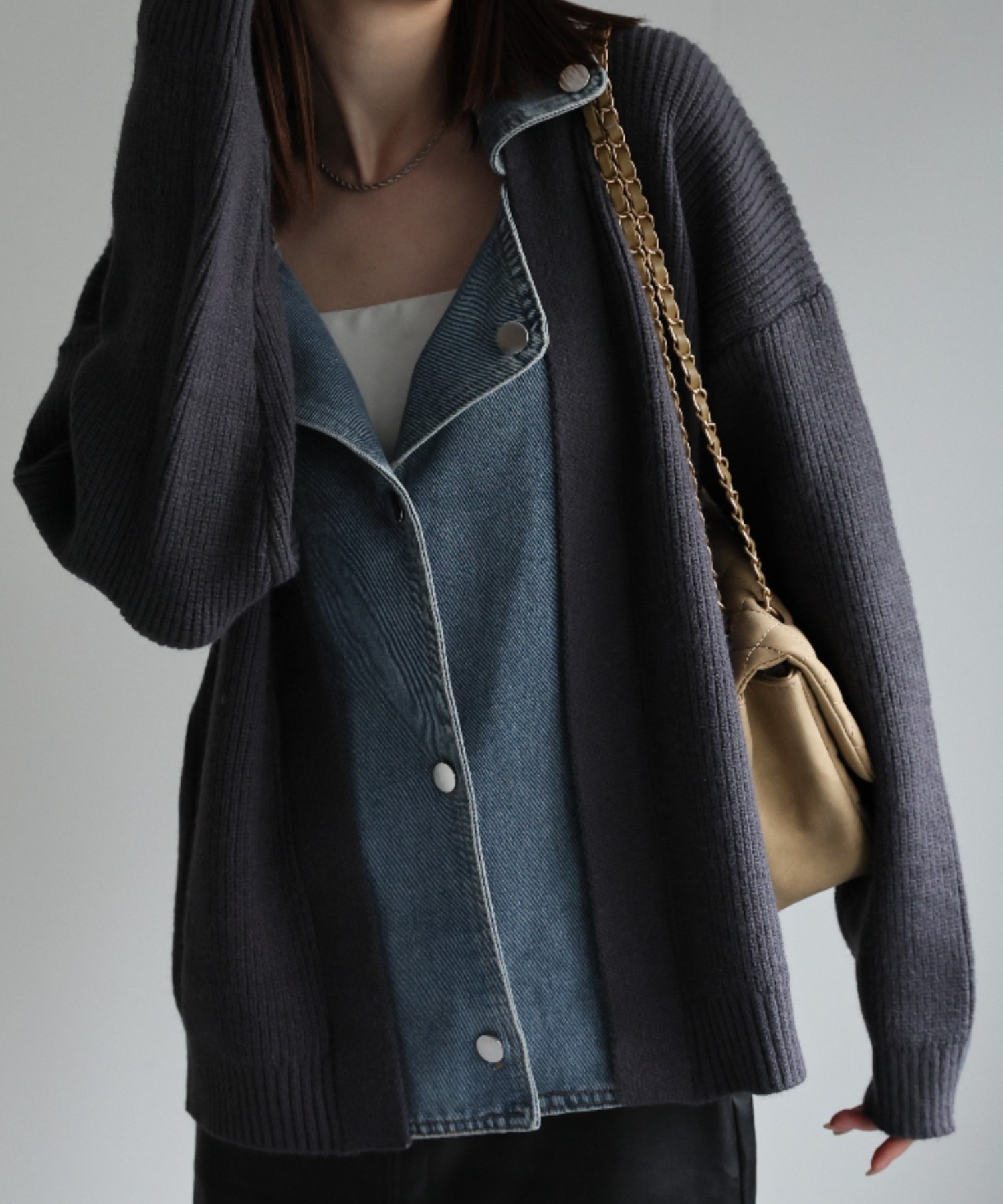 model:162cm　着用サイズ:F